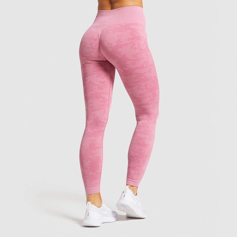 Camo seamless high rise leggings